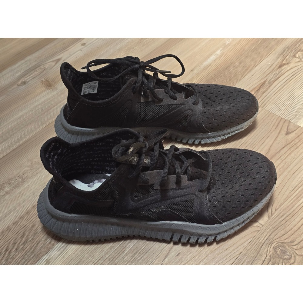 Reebok Flexagon Force 3.0 Mens Training Shoes Black Grey Size 10 - Picture 2 of 6